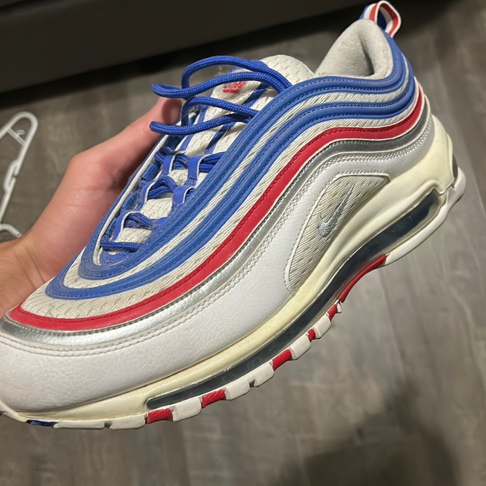 Nike Air Max 97 Game Royal Metalic Silver University Red